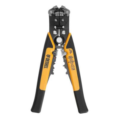 Щипцы для зачистки электропроводов 0,2-6 мм², функция обрезания проводов Denzel-Tehinstrument