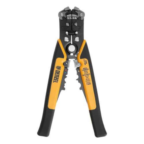 Щипцы для зачистки электропроводов 0,2-6 мм², функция обрезания проводов Denzel-Tehinstrument