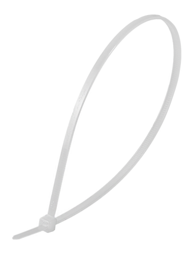 Хомуты нейлоновые (стяжки) белые 100 шт. Вихрь 3,6*300 Б-Tehinstrument