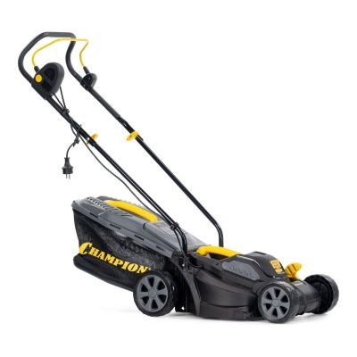Газонокосилка эл. CHAMPION EM3312 (1,2 кВт травосб. 30л ширина 330мм 25-65мм, 8,5кг)-Tehinstrument