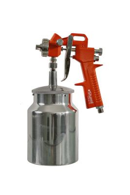 Краскопульт пневматический Sturm 1000 г, нижний бачок, сопло 1,5 мм-Tehinstrument