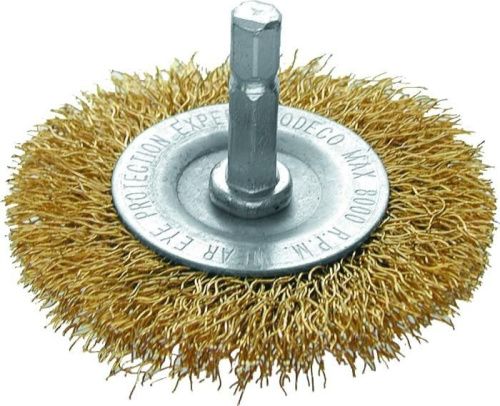 Щётка №081; 5405006120 d-50 для дрели дисковая,гофрирован.шестигран.-Tehinstrument