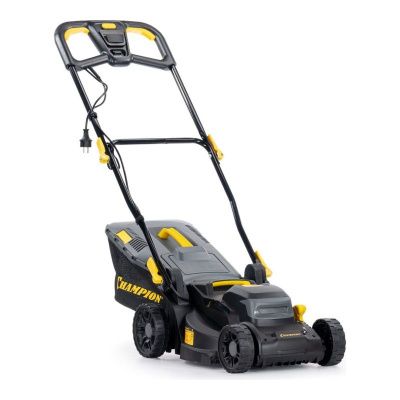 Газонокосилка эл. CHAMPION EM3414 (1,4 кВт травосб. 35л ширина 340мм 20-70мм, 10,7кг)-Tehinstrument
