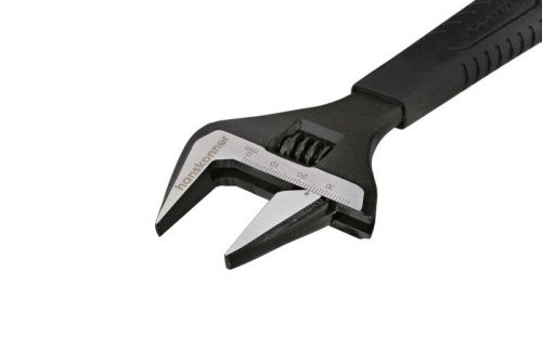 Разводной ключ с тонкими губками, 200 мм, зев 38мм, фосфатированный, hanskonner-Tehinstrument