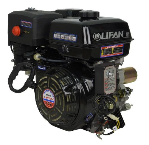 Двигатель Lifan NP445E, вал ?25мм, катушка 18 Ампер-Tehinstrument