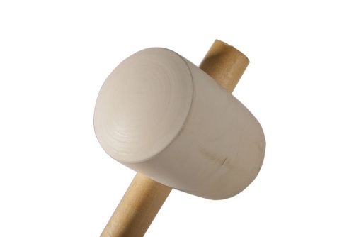 Киянка 1200 г, белая, распорная деревянная ручка, СОЮЗ-Tehinstrument