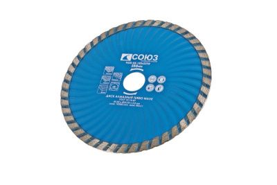 Алмазный диск TURBO WAVE, эффективное охлаждение корпуса, 150х22,2, Союз-Tehinstrument