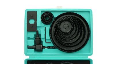 Набор коронок по дереву, 12 шт, 19/22/29/32/38/44/51/64/76/89/102/127x22мм, пластиковый кейс,  Sturm-Tehinstrument