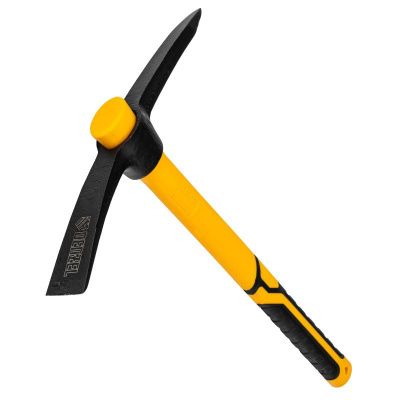 Кирка 700 г, фибергласовая обрезиненная рукоятка 385 мм Denzel-Tehinstrument