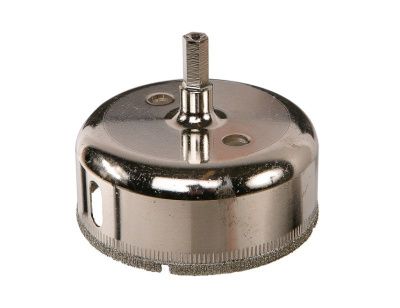 Коронка алмазн. По керам. Плитке и стеклу 70 х 55 мм,  с центрир. Сверл.  Sturm-Tehinstrument
