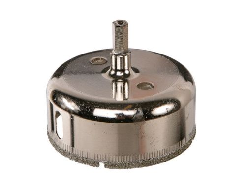 Коронка алмазн. По керам. Плитке и стеклу 70 х 55 мм,  с центрир. Сверл.  Sturm-Tehinstrument