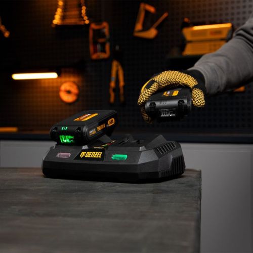 Батарея аккумуляторная IB-18-2.0, Li-Ion, 18 В, 2.0 А/ч Denzel-Tehinstrument