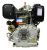 Двигатель Lifan Diesel 186FD, шлицевой вал, катушка 6 Ампер-Tehinstrument
