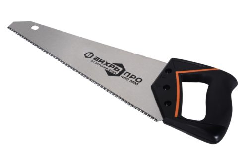 Ножовка ПРО 450 мм 3D заточка SK5 полотно 2 комп.рукоятка Вихрь-Tehinstrument