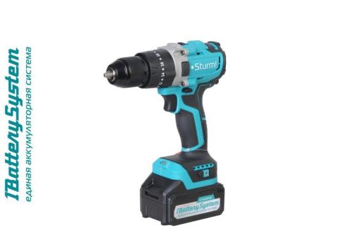 Аккумуляторный шуруповерт  Sturm CD2080I 1BatterySystem-Tehinstrument