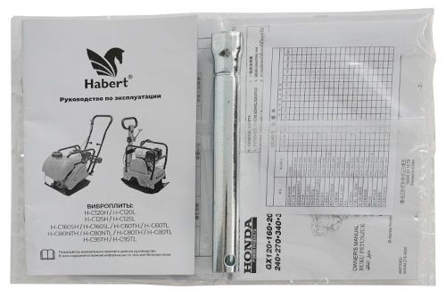 Habert Виброплита Habert H-C95TH (GX160)-Tehinstrument