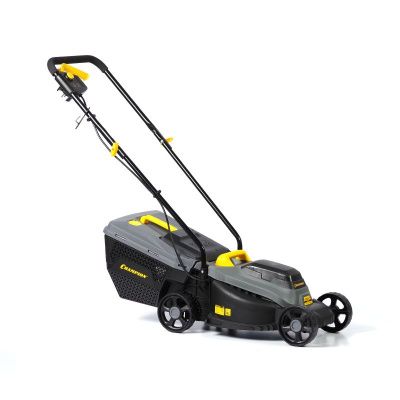 Газонокосилка эл. CHAMPION EM3212/1 (1,2 кВт пласт.травосб. 30л ширина 320мм 30-70мм, 7,1кг)-Tehinstrument