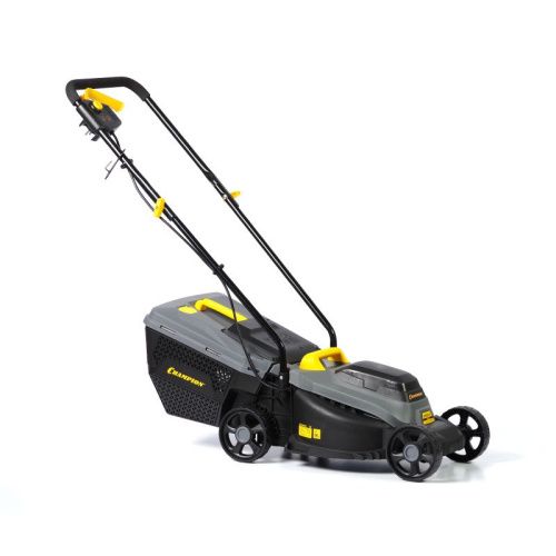 Газонокосилка эл. CHAMPION EM3212/1 (1,2 кВт пласт.травосб. 30л ширина 320мм 30-70мм, 7,1кг)-Tehinstrument