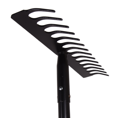 Грабли прямые Вихрь 14 зубьев, сталь, с металлическим черенком-Tehinstrument