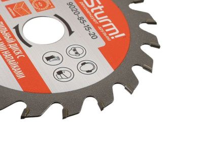 Пильный диск, размер 85x15x20 зубьев, для CCS1285  Sturm-Tehinstrument