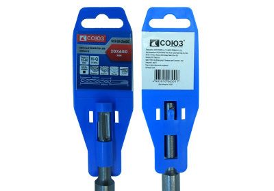 Бур SDS+ 20x600 мм с твердосплавной напайкой, СПИРАЛЬ S4 , Союз-Tehinstrument