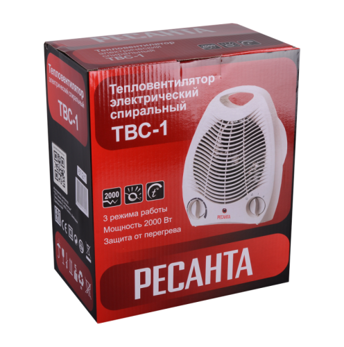 Тепловентилятор РЕСАНТА ТВС-1-Tehinstrument