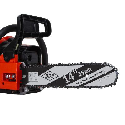 Шина пилы цепной сварная DDE 14"/ 35 см 3/8"-1,3-52 зв-Tehinstrument