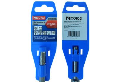 Бур SDS+ 20x1000 мм с твердосплавной напайкой, СПИРАЛЬ S4 , Союз-Tehinstrument