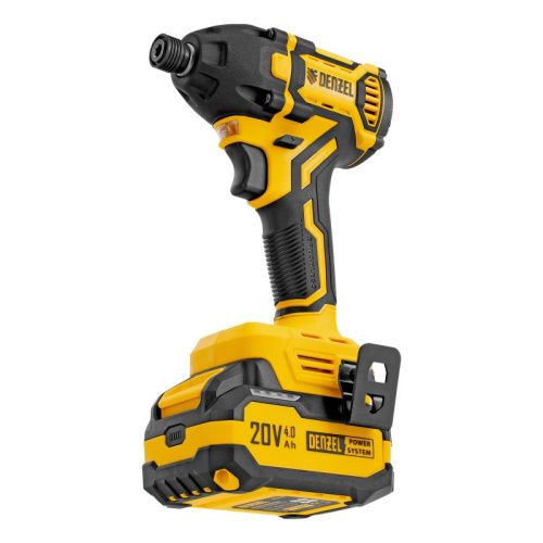 Бесщеточный аккумуляторный ударный винтоверт Denzel CIDH-BL-20-270, Li-Ion, 20 В-Tehinstrument