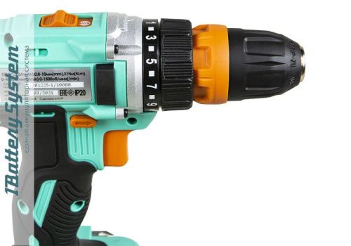 Аккумуляторный шуруповерт  Sturm CD3618T 1BatterySystem-Tehinstrument