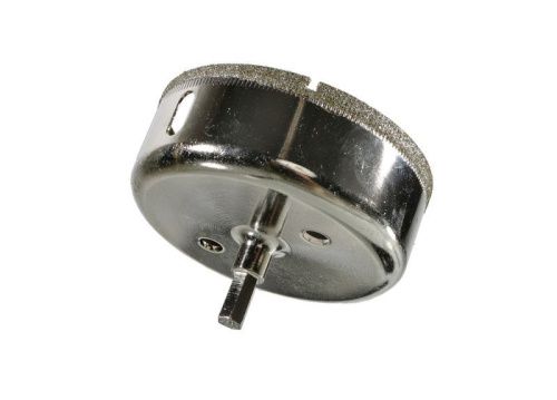 Коронка алмазн. По керам. Плитке и стеклу 80 х 55 мм,  с центрир. Сверл.  Sturm-Tehinstrument