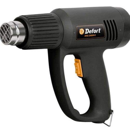 Технический фен Defort DHG-2000N-K (фен строительный Дефорт 2000н-к), 93720490-Tehinstrument