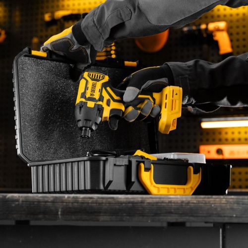 Бесщеточный аккумуляторный ударный винтоверт Denzel CIDH-BL-20-270, Li-Ion, 20 В-Tehinstrument