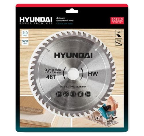 Диск по дереву HYUNDAI для циркулярных пил D210мм 205115-Tehinstrument