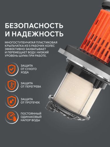 Насос поверхностный Patriot R 1500 LCD-Tehinstrument