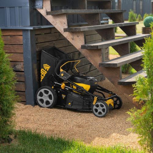 Газонокосилка аккумуляторная Denzel DLM-460 бесщеточная-Tehinstrument