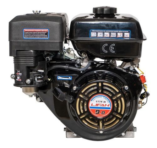 Двигатель Lifan 177F-H, вал ?25,4мм-Tehinstrument
