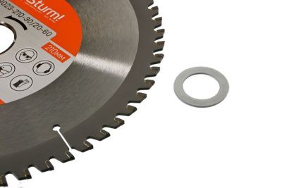 Пильный диск, размер 210x30/20x60 зубьев Мульти рез  Sturm-Tehinstrument