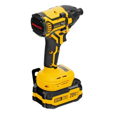 Бесщеточный аккумуляторный ударный винтоверт Denzel CIDH-BL-20-270, Li-Ion, 20 В-Tehinstrument