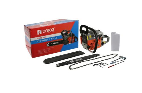 Бензопила СОЮЗ ПТС-99452Т-Tehinstrument