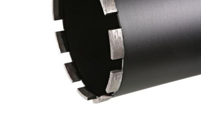 Коронка алмазная LASER по железобетону 132 мм, 1 1/4" , L=450мм, Hanskonner-Tehinstrument