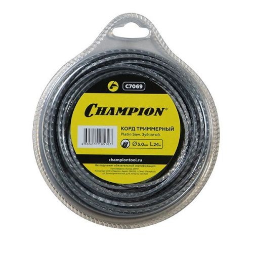 Корд триммерный Platin Saw 3.0мм*24м-Tehinstrument