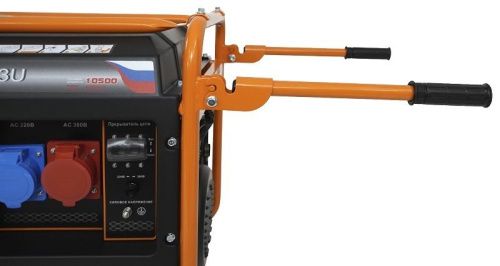 Генератор Lifan 10500EA-3U с датчиком моточасов (с мощн без огранич при 1-но и 3-х фазном режиме)-Tehinstrument