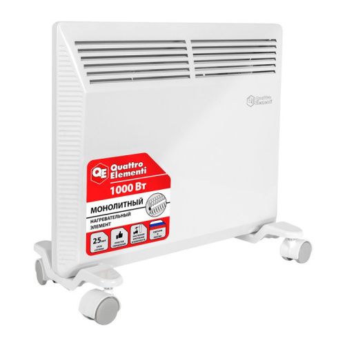 Нагреватель воздуха электрический QUATTRO ELEMENTI QE-1000KM конвекторный .-Tehinstrument