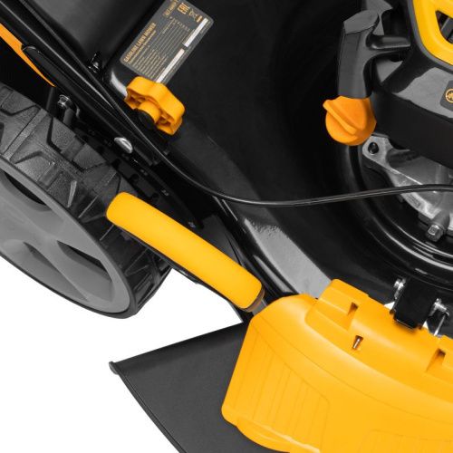 Бензиновая газонокосилка Denzel GLT-460SP-T с поворотным колесом-Tehinstrument