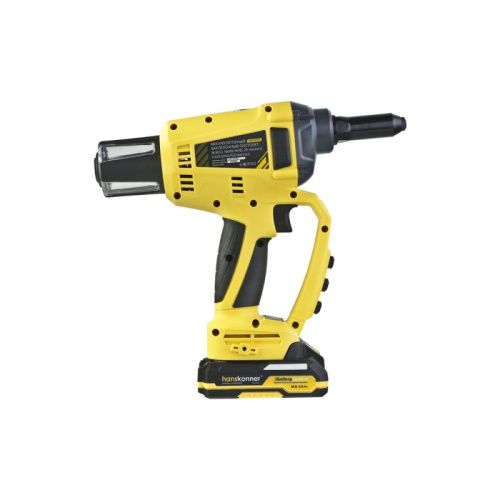HRG18PRO Пистолет заклепочный аккумуляторный 18ВS Hanskonner (2.4-Tehinstrument