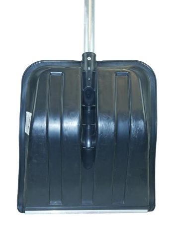 Лопата снегоуборочная 41х45 см, морозостойкий пластик, алюминевый черенок  Sturm-Tehinstrument