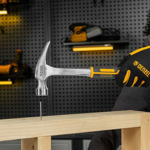 Молоток-гвоздодер Denzel 560 г-Tehinstrument