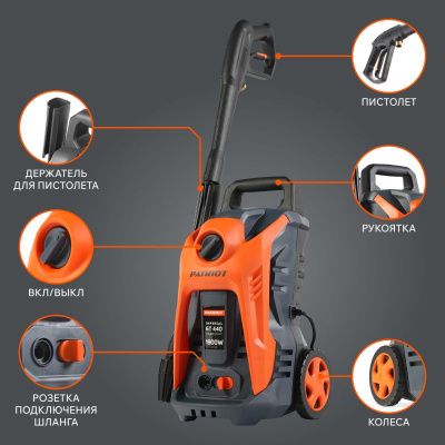 Мойка высокого давления Patriot GT 440 Imperial-Tehinstrument