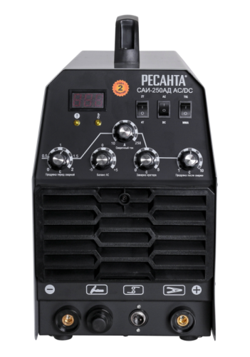Сварочный аппарат инверторный Ресанта САИ-250 АД (AC/DC)-Tehinstrument